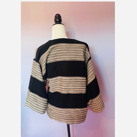 COPY - Lucky Brand striped tie Kimono - Picture 3 of 5